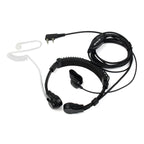 RETEVIS K-001 2 Pin Retractable Throat Covert Acoustic Tube Earphone Microphone for H-777/RT-5R, K-001