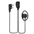 RETEVIS EEK012 Adjustable Contour High Volume K-head Double-needle D-type Ear Hook for H-777/RT-5R/RT1/RT2/RT5 /888s/UV5R, EEK012