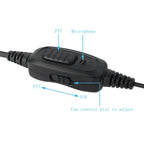 RETEVIS R-112 PTT / VOX Covert Acoustic Tube Earphone Microphone for H-777/RT-5R/RT1/RT2/RT5, R-112