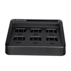 RETEVIS RTC48 Multi-function Interchangeable Slots Six-Way Walkie Talkie Charger for Retevis RT48/RT648, RTC48