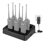 RETEVIS RTC29 Multi-function Interchangeable Slots Six-Way Walkie Talkie Charger for Retevis RT29, RTC29
