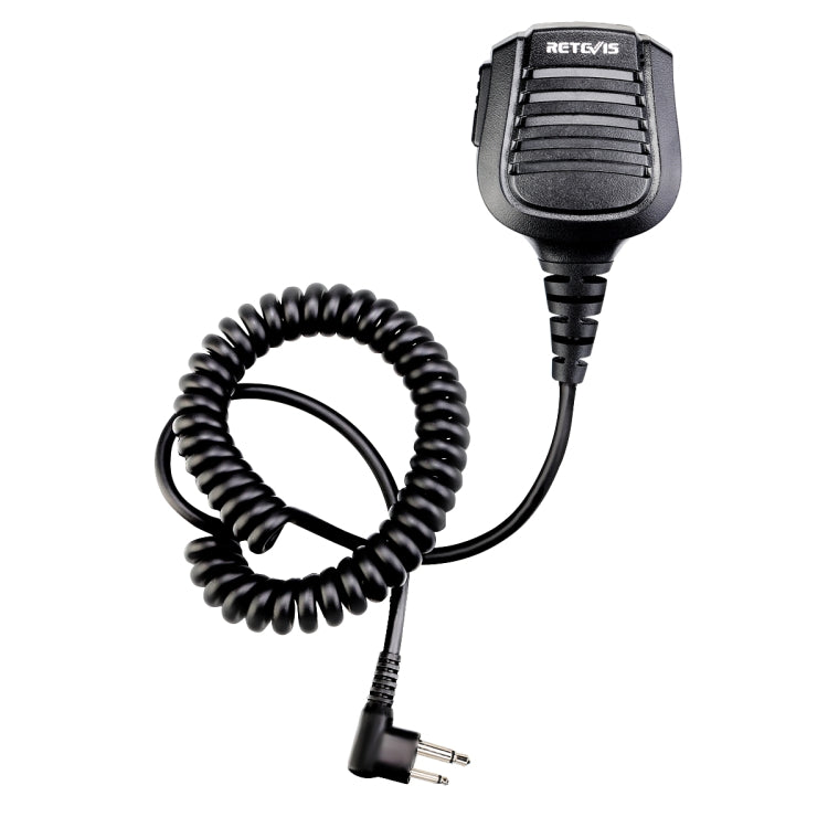 RETEVIS HM004 IPX5 Waterproof 2 Pin Motorcycle Speaker Microphone for Motorola GP68/GP88/GP300/ GP2000/CT150, HM004