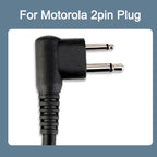 RETEVIS HM004 IPX5 Waterproof 2 Pin Motorcycle Speaker Microphone for Motorola GP68/GP88/GP300/ GP2000/CT150, HM004