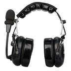 RETEVIS EH070K 2 Pin Adjustable Volume Binaural Noise Reduction Headphone Microphone, EH070K