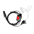RETEVIS EA110M IP66 Waterproof  6 Pin Stylus PTT Air Guide Earphone Microphone with GP328plus Connector, EA110M