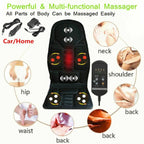 5 Massage Heads 8 Modes Car / Household Multifunctional Whole Body Cervical Massage Seat Cushion, 5 Massage Heads AU Plug, 5 Massage Heads US Plug, 5 Massage Heads EU Plug, 5 Massage Heads UK Plug
