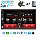 A2821 Car 7 inch Screen HD MP5 Player, Support Bluetooth / FM with Remote Control, Standard, Standard + 4LEDs Light Camera, Standard + 8LEDs Light Camera, Standard + 12LEDs Light Camera
