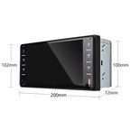 Q3160 7 inch Car Touch Capacitive Screen MP5 Player Support FM / TF / Mirror Link for Toyota Corolla, Q3160