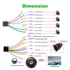 Q3160 7 inch Car Touch Capacitive Screen MP5 Player Support FM / TF / Mirror Link for Toyota Corolla, Q3160