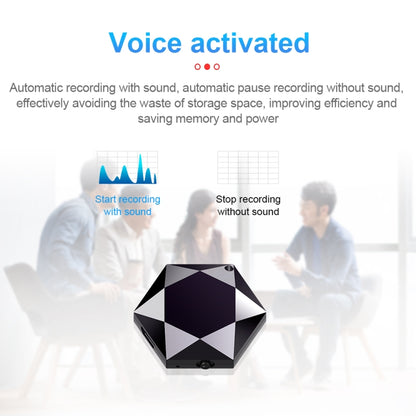 M6 Intelligent Voice Control Noise Reduction Recorder Pendant, 8GB, 32GB