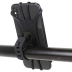 360 Degree Rotation Silica Gel Bicycle Phone Holder for 4-6.8 inch Mobile Phone, for 4-6.8 inch Mobile Phone