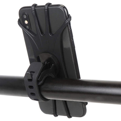 360 Degree Rotation Silica Gel Bicycle Phone Holder for 4-6.8 inch Mobile Phone, for 4-6.8 inch Mobile Phone