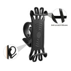 360 Degree Rotation Silica Gel Bicycle Phone Holder for 4-6.8 inch Mobile Phone, for 4-6.8 inch Mobile Phone