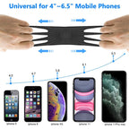 360 Degree Rotation Silica Gel Bicycle Phone Holder for 4-6.8 inch Mobile Phone, for 4-6.8 inch Mobile Phone