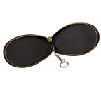 Vintage Leather Hanging Waist Universal Car Key Case, Vintage Leather Coffee