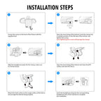 WUPP Bluetooth 5.1 S2 Motorcycle Helmet Full Duplex Bluetooth Intercom Headset Earphone