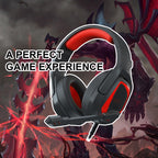 Anivia MH602 3.5mm Wired Gaming Headset with Microphone, MH602 (Black Red), MH602 (Black Blue), MH602 (Black Purple)