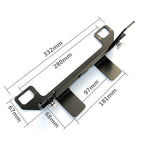 ZL-2052 Car Universal Children Safety Seat ISOFIX Interface Bracket Latch Retainer, ZL-2052