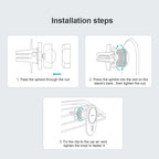 NILLKIN NKL01 MagRoad Lite Clip Type Car Magnetic Holder for iPhone 12 Series, Clip  Type