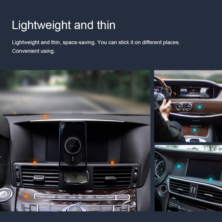 NILLKIN NKL01 MagRoad Lite Paste Type Car Magnetic Holder for iPhone 12 Series, Paste Type