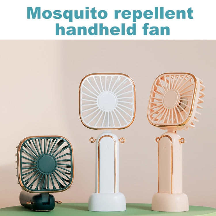 WT-TX6 Portable Foldable USB Charging Mosquito Repellent Handheld Electric Fan, 3 Speed Control