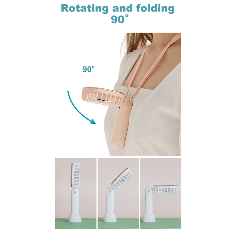 WT-TX6 Portable Foldable USB Charging Mosquito Repellent Handheld Electric Fan, 3 Speed Control