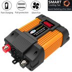 Little Wasp 12V to 110V 4000W Car Power Inverter with LED Display & Dual USB, 12V to 110V 4000W