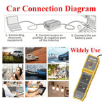 12V to 220V 300W Car Power Inverter with Three USB, 12V to 220V