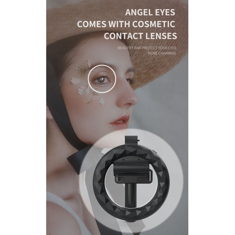 Q07 6 Inch Ring Light Portable Bluetooth Selfie Stick Tripod, Q07