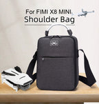 Shockproof Waterproof Single Shoulder Storage Bag Travel Carrying Cover Case Box for FIMI X8 mini, For FIMI X8 mini(Red Liner), For FIMI X8 mini(Black Liner)