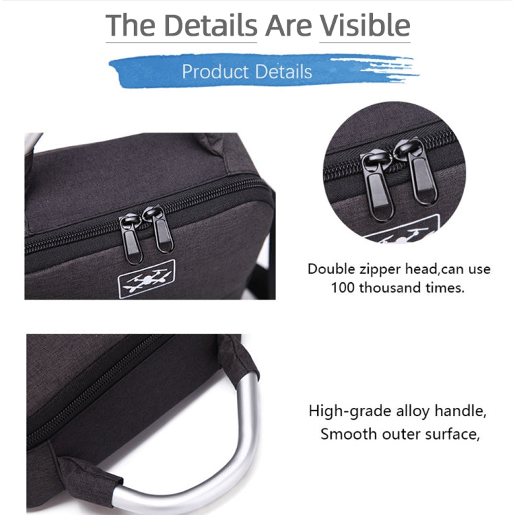 Shockproof Waterproof Single Shoulder Storage Bag Travel Carrying Cover Case Box for FIMI X8 mini, For FIMI X8 mini(Red Liner), For FIMI X8 mini(Black Liner)