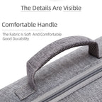 Grey Canvas Single Shoulder Storage Bag Shockproof Waterproof Travel Carrying Cover Hard Case for FIMI X8 Mini