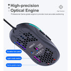 iMICE T98 RGB Lighting Gaming Wired Mouse, T98
