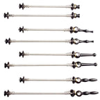 BIKERSAY Bicycle Skewers Quick Release Titanium Axle QR Wheel Hub Skewer, For MTB Bicycle QR001, For Road Bicycle QR001, For MTB Bicycle QR002, For Road Bicycle QR002, For MTB Bicycle QR003, For Road Bicycle QR003, For MTB Bicycle QR004                ...