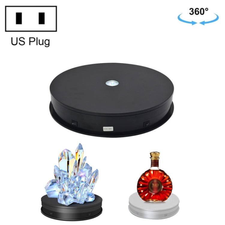 30cm Electric Rotating Turntable Display Stand Video Shooting Props Turntable for Photography, 30cm 110V US Plug, 30cm 220V EU Plug, 30cm 220V UK Plug, 30cm 220V AU Plug