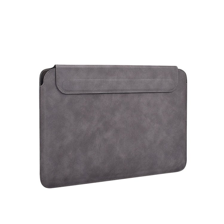 PU03 Lightweight Sheepskin Notebook Liner Bag, 13.3 inch, 14.1-15.4 inch