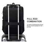 SJ01 Business Casual Computer Backpack with USB Charging Port, 13-15 inch Universal, 15.6-17.3 inch Universal