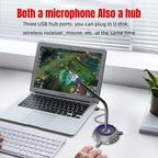 HXSJ F15 USB Anti-interference Matrix Noise Reduction Microphone
