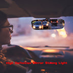 Car Rearview Retrofit Frameless Clear Large Mirror, 3R-337 Curved Mirror 250mm