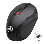 HXSJ T67 2.4G Bluetooth 3.0/5.0 Dual Mode Wireless Mouse, T67 2.4G