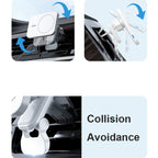 adj-987 15W Magsafe Magnetic Car Air Outlet Wireless Charger for iPhone 12 Series, with LED Indicator