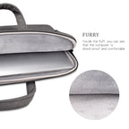 ST06SDJ Frosted PU Business Laptop Bag with Detachable Shoulder Strap, 13.3 inch, 14.1-15.4 inch, 15.6 inch