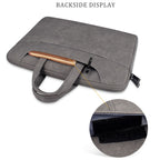 ST06SDJ Frosted PU Business Laptop Bag with Detachable Shoulder Strap, 13.3 inch, 14.1-15.4 inch, 15.6 inch
