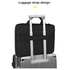 ST11 Polyester Thickened Laptop Bag with Detachable Shoulder Strap, 13.3 inch (with Strap), 14.1-15.4 inch (with Strap), 15.6 inch (with Strap)