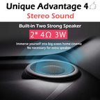 WEJOY L7 854x480P 100 ANSI Lumens Portable Home Theater LED HD Digital Projector with Battery, Android 6.0, 1G+8G, L7 US Plug