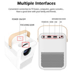 WEJOY Y1 1920x1080P 100 ANSI Lumens Portable Home Theater LED HD Digital Projector with Battery, Android 6.0, 1G+16G, Y1 US Plug