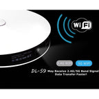 WEJOY DL-S9 1280x720P 300 Lumens Portable Home Theater LED HD Digital Projector, Android 6.0, 2G+16GB,, DL-S9 EU Plug, DL-S9 UK Plug, DL-S9 AU Plug
