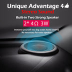 WEJOY L6+ 1920x1080P 200 ANSI Lumens Portable Home Theater LED HD Digital Projector, Android 7.1, 2G+16G,, L6+ UK Plug, L6+ AU Plug, L6+ EU Plug