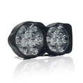 2 PCS L15 8-85V / 15W / 5000K / 1200LM Motorcycle / Car IPX4 Waterproof External LED Glare Spotlight Working Lamp, L15
