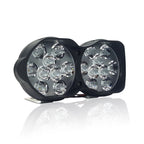 2 PCS L15 8-85V / 15W / 5000K / 1200LM Motorcycle / Car IPX4 Waterproof External LED Glare Spotlight Working Lamp, L15